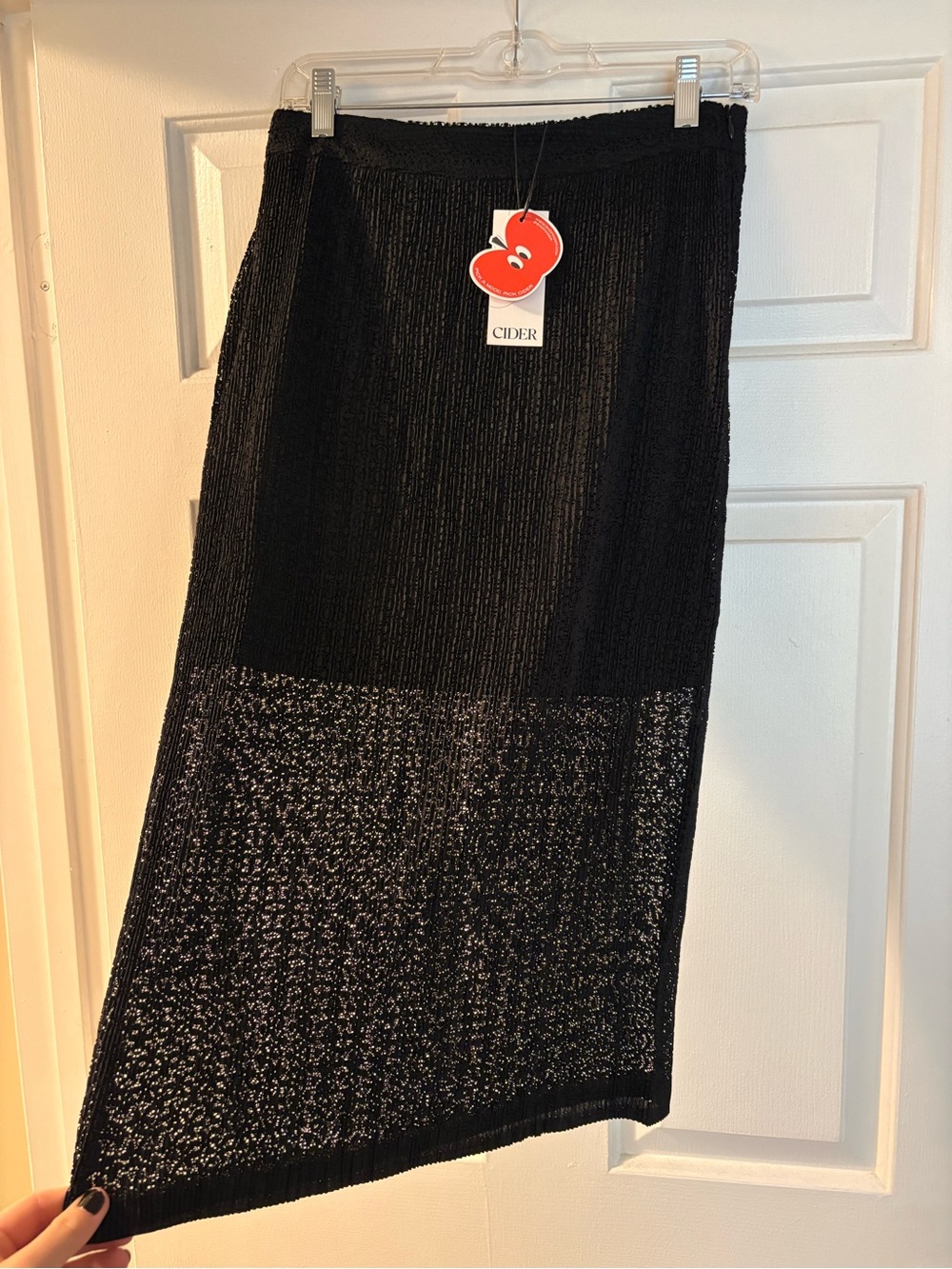 NWT Mini Midi Lace Skirt